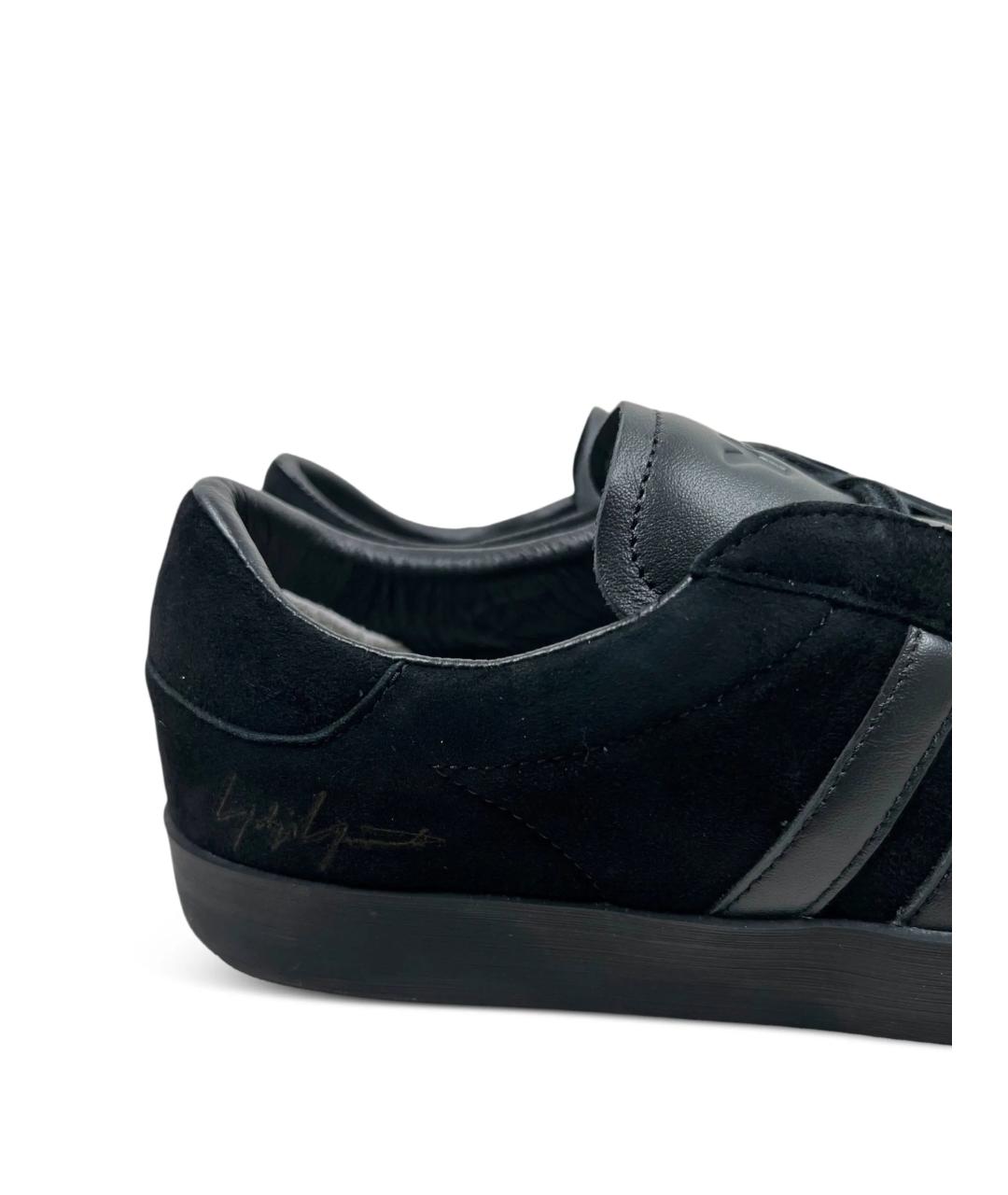 Y-3 Черные замшевые кеды, фото 6