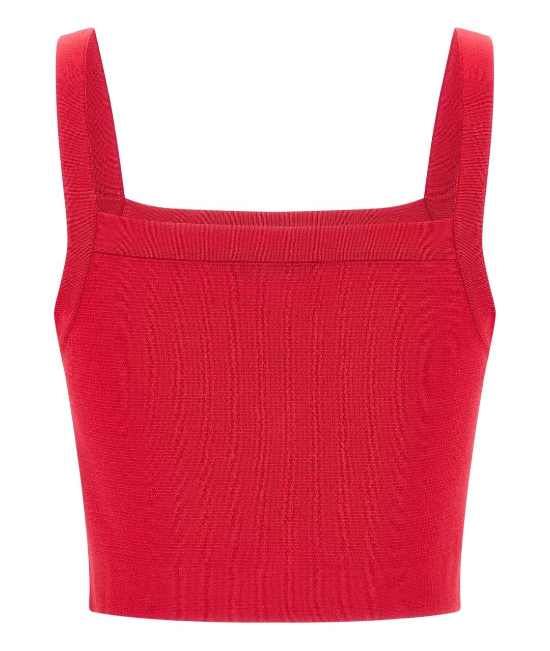 BALMAIN Розовая вискозная майка, фото 4