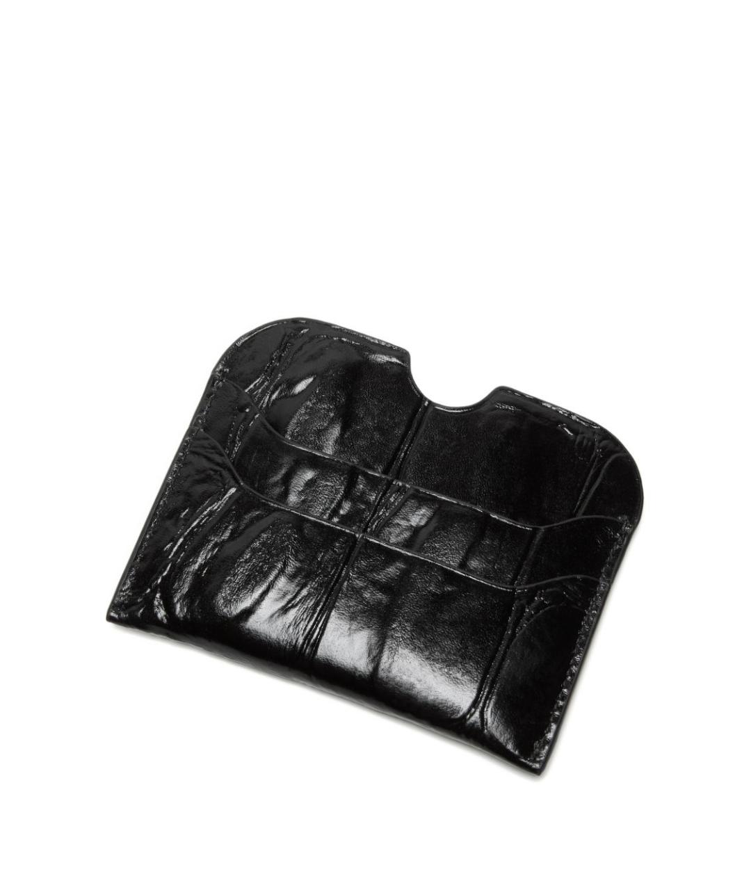 ACNE STUDIOS Черный кожаный кошелек, фото 4