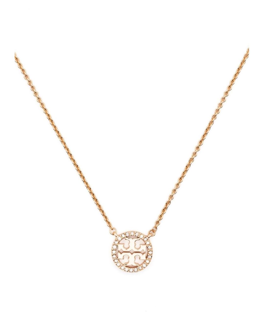 TORY BURCH Золотая металлическая подвеска, фото 2