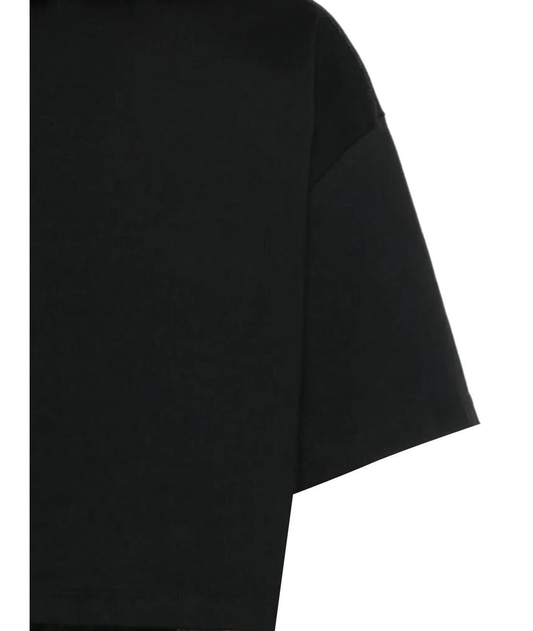 AMIRI Черная хлопковая футболка, фото 3
