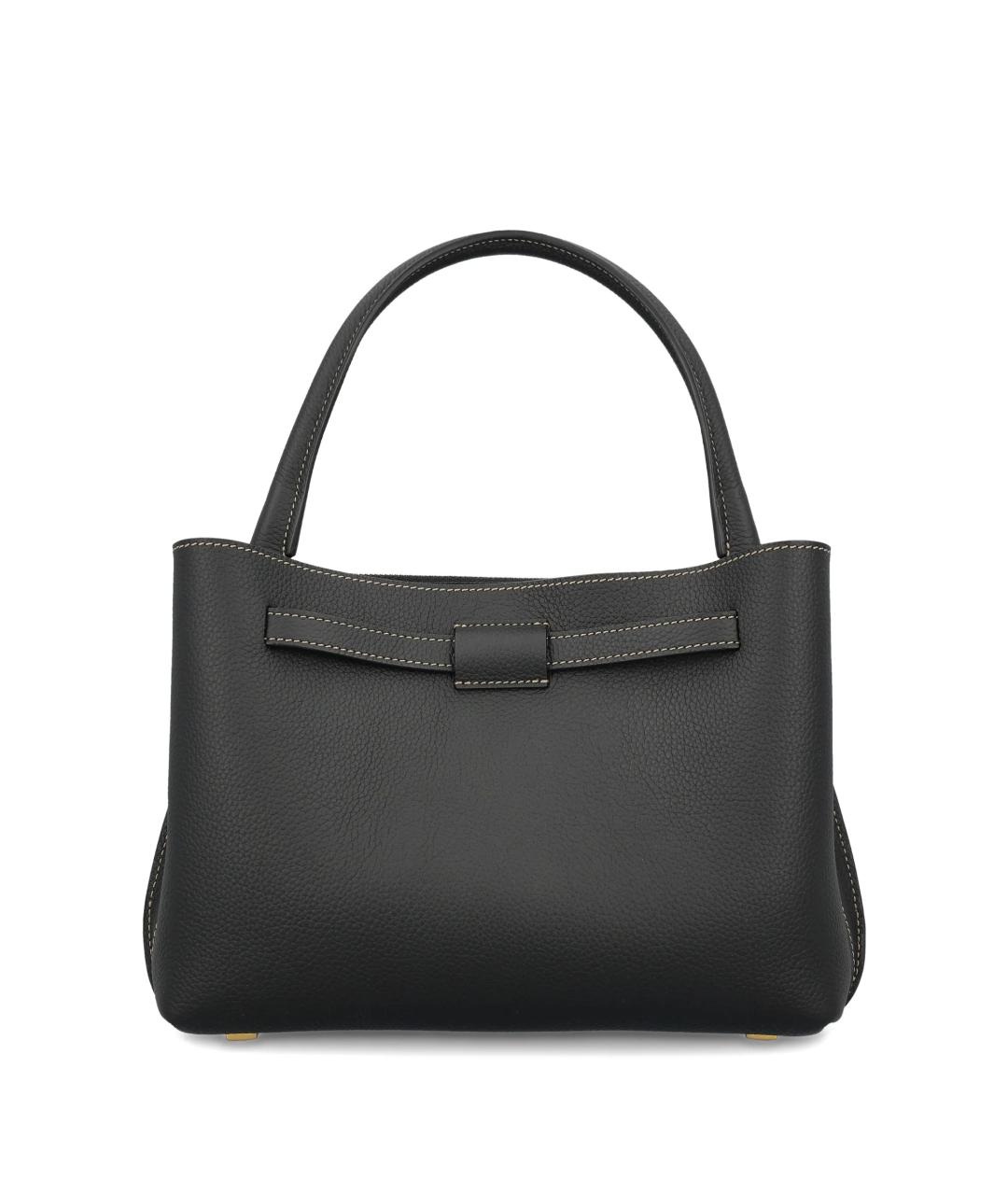 TOD'S Черная кожаная сумка через плечо, фото 3