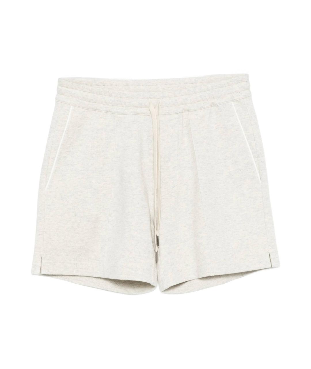 TOM FORD Серые хлопковые шорты, фото 1