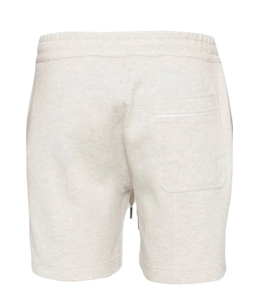 TOM FORD Серые хлопковые шорты, фото 3