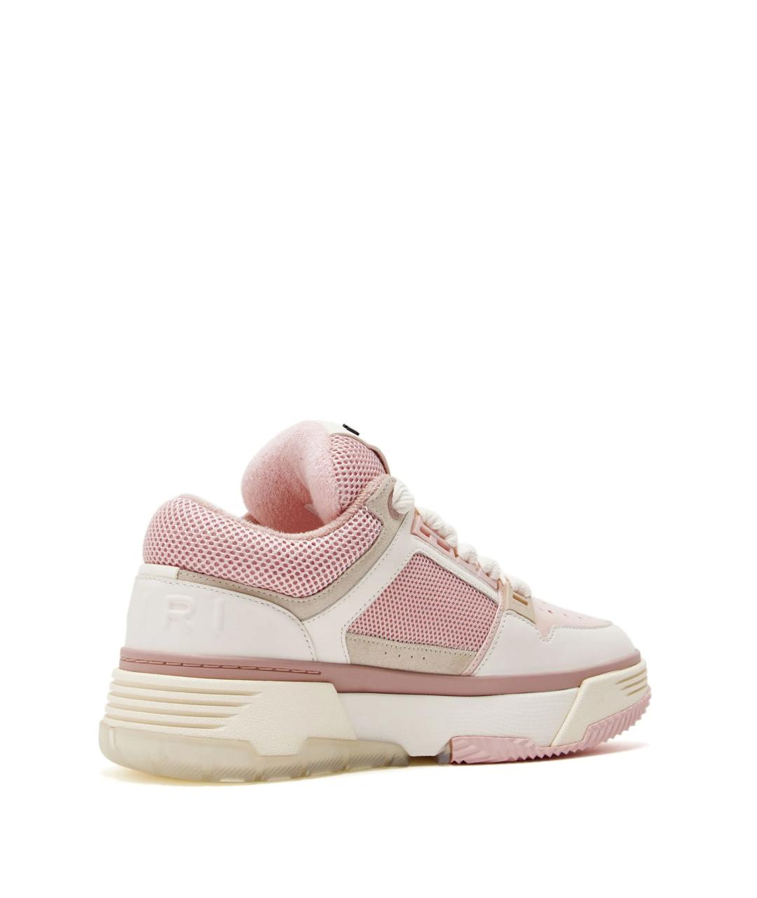 AMIRI Розовые текстильные кроссовки, фото 4
