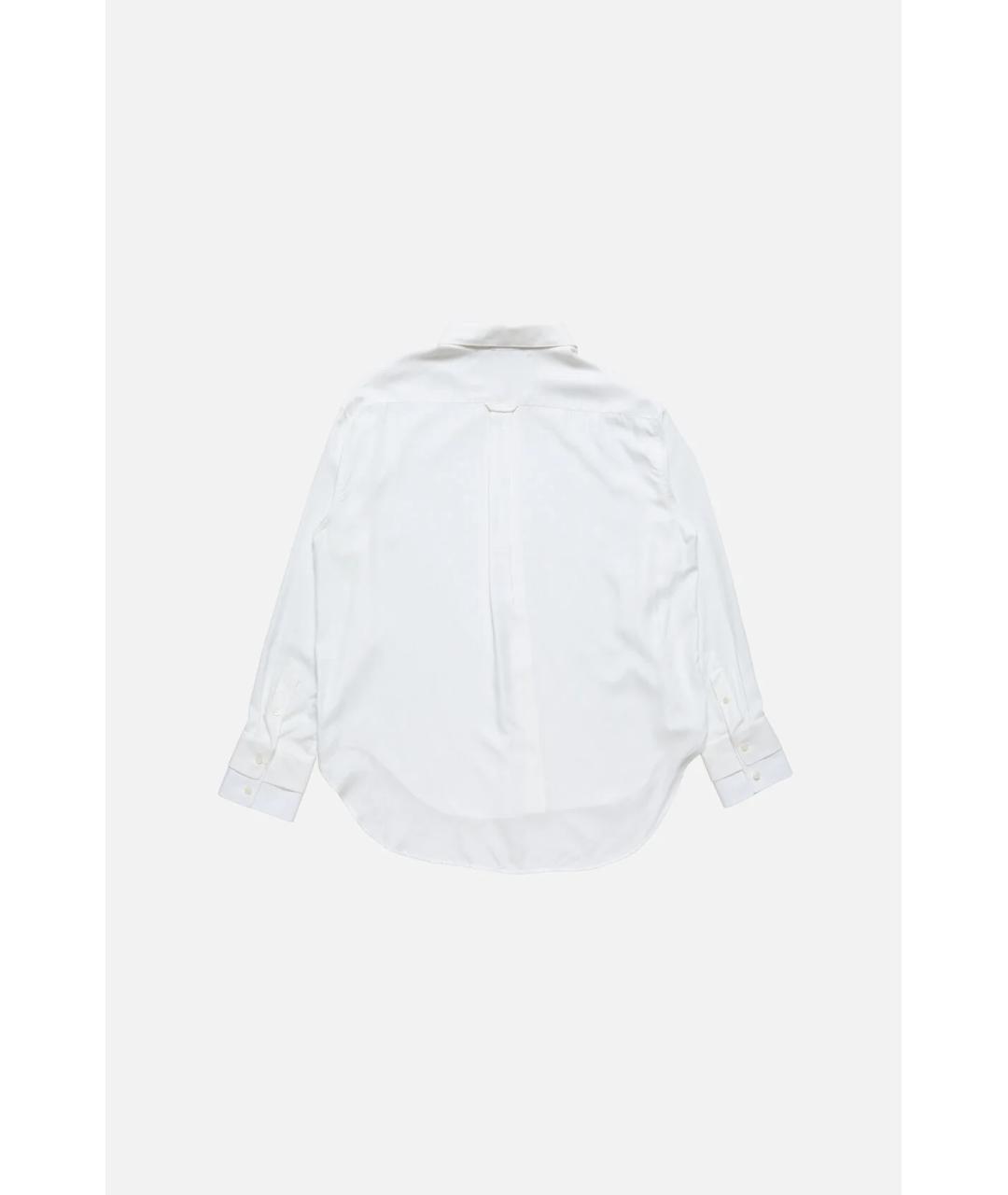 ACNE STUDIOS Белая хлопковая рубашка, фото 3