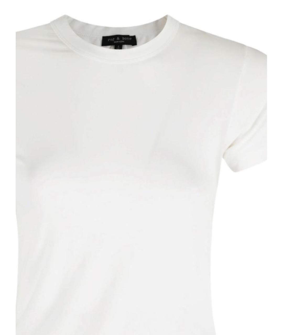 RAG & BONE Белая футболка, фото 2