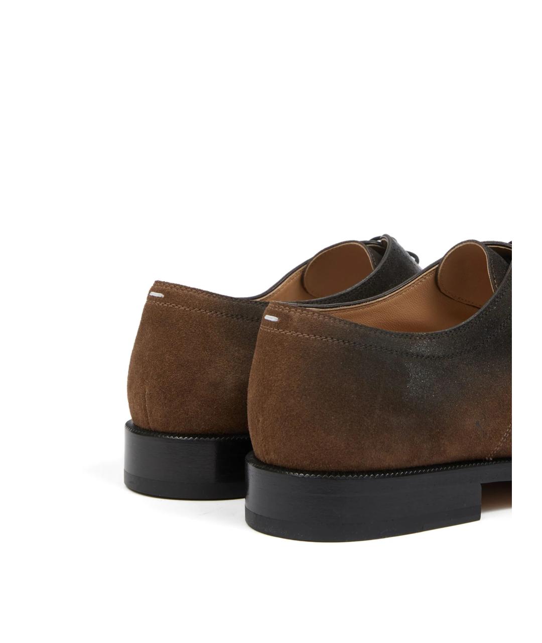 MAISON MARGIELA Коричневые кожаные туфли, фото 5