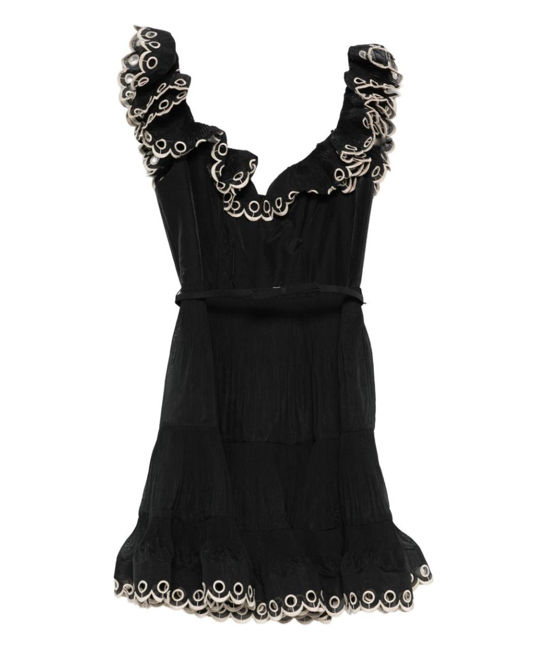 ZIMMERMANN Черное полиэстеровое повседневное платье, фото 1