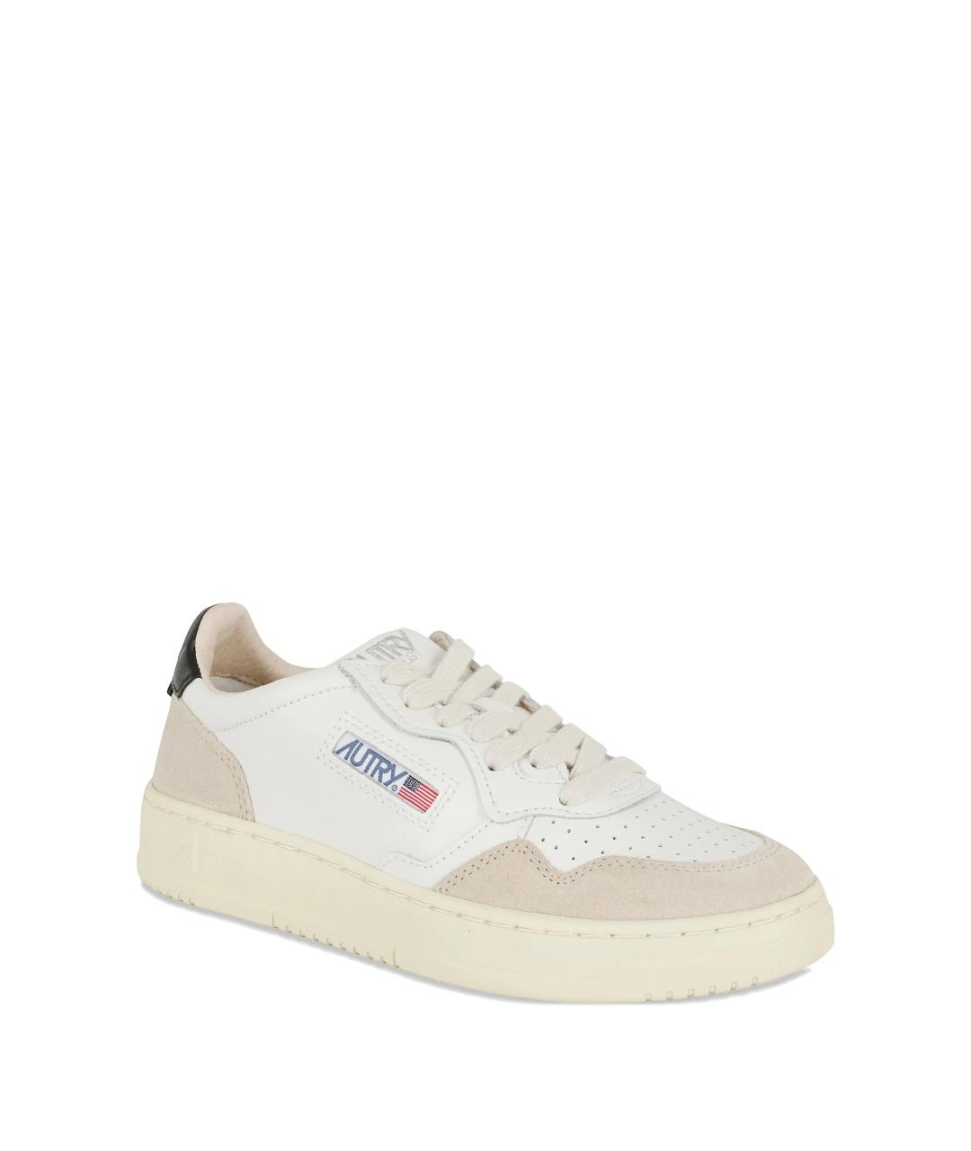 AUTRY Белые кожаные кеды, фото 2