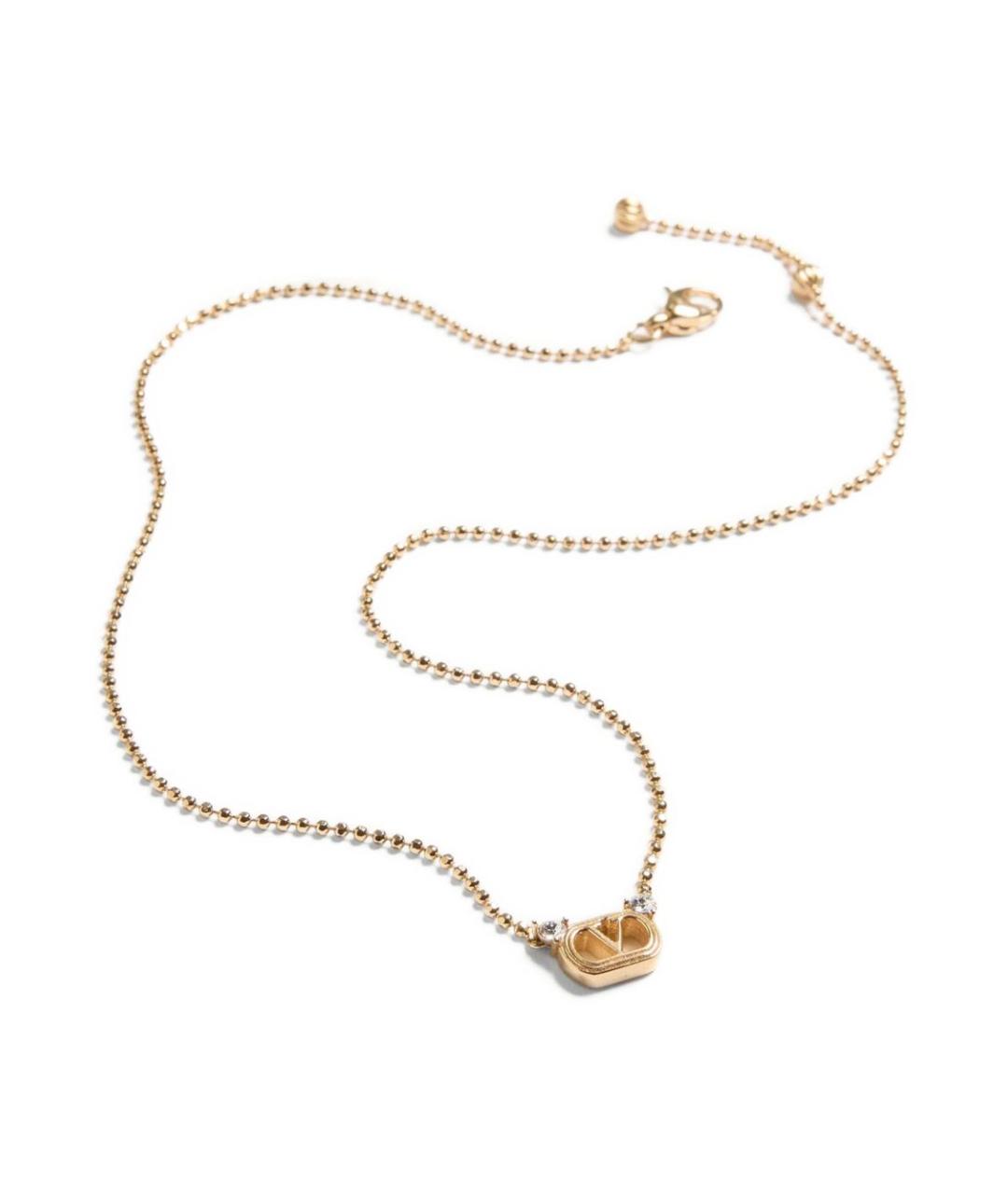 VALENTINO Золотая металлическая подвеска, фото 3