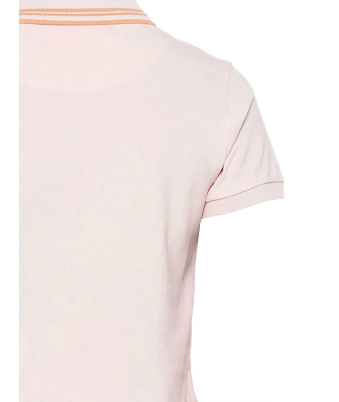 VIVIENNE WESTWOOD Розовая хлопковая футболка, фото 3