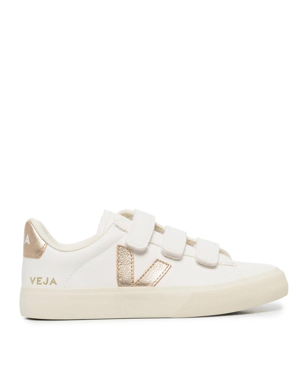 VEJA Белые кожаные кеды, фото 1