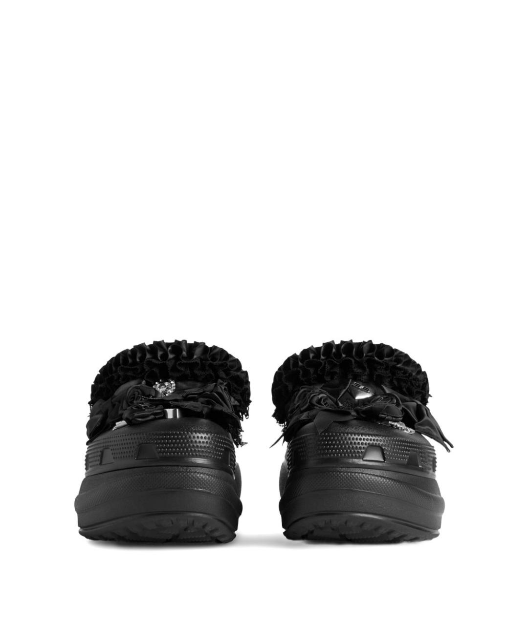 BALENCIAGA Черные резиновые сабо, фото 3