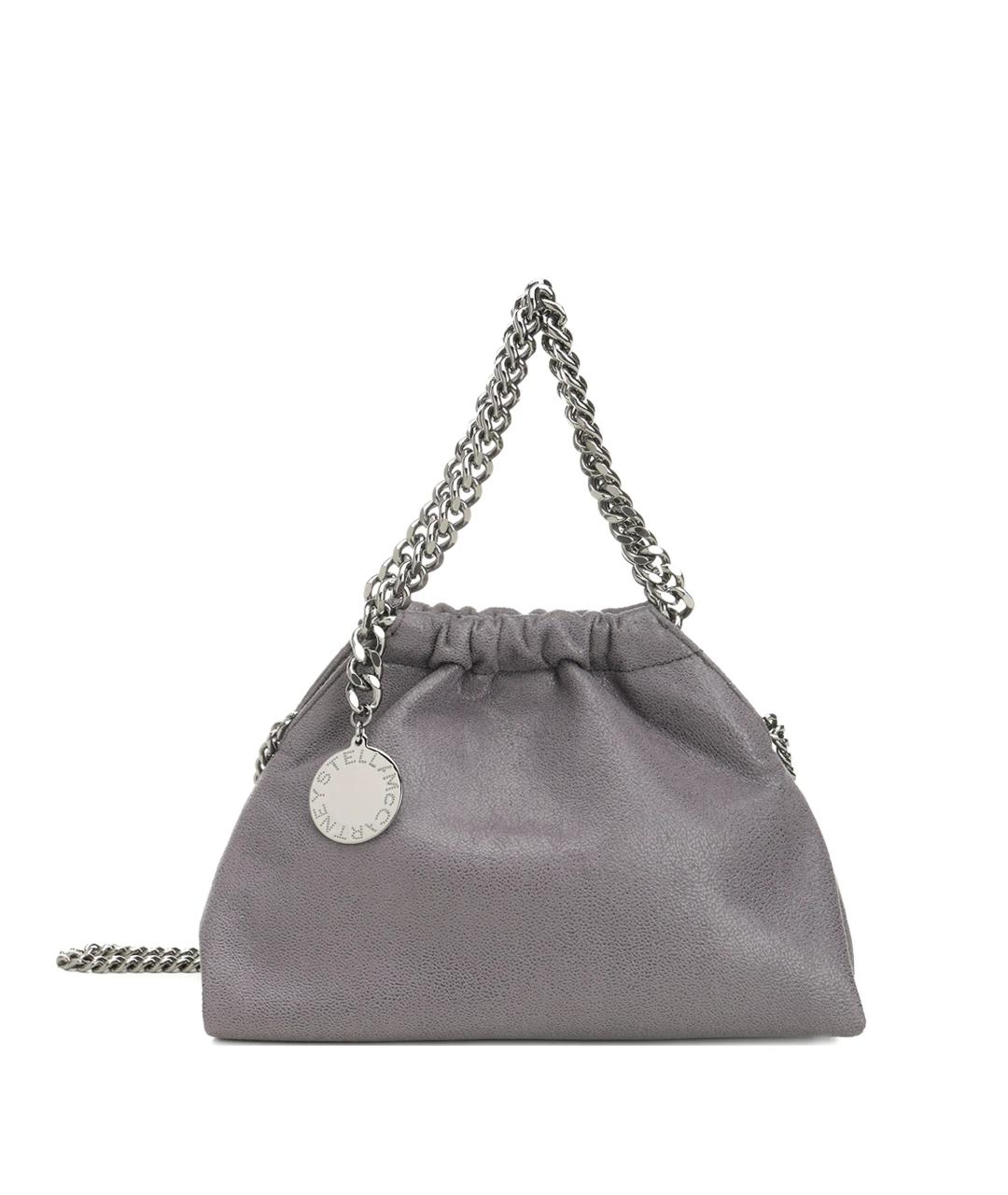 STELLA MCCARTNEY Серая сумка тоут из искусственной кожи, фото 1