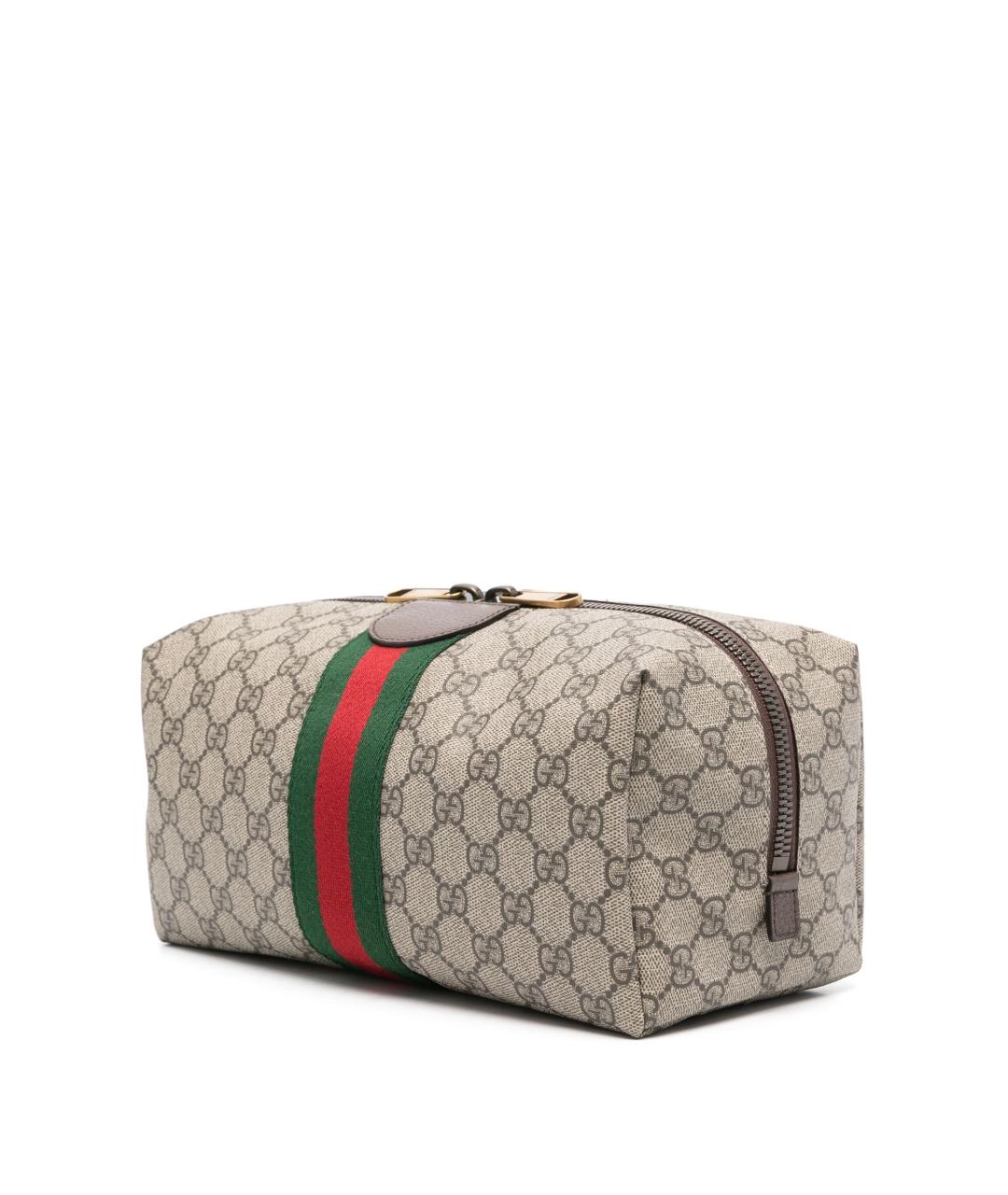 GUCCI Бежевая барсетка, фото 2