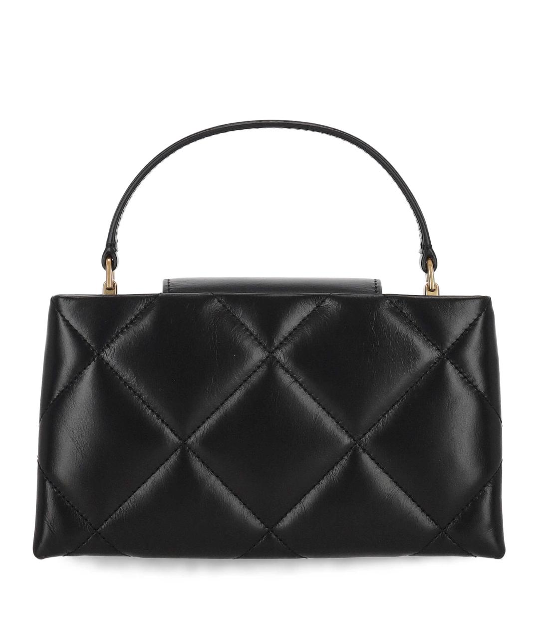 TORY BURCH Черная кожаная сумка через плечо, фото 3