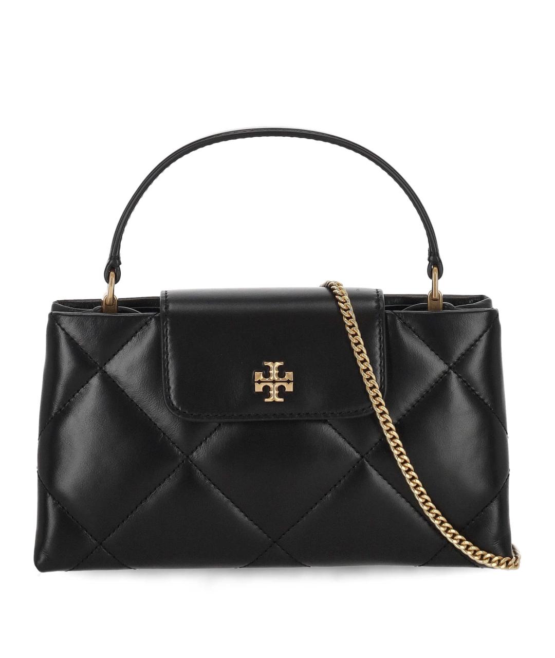 TORY BURCH Черная кожаная сумка через плечо, фото 1