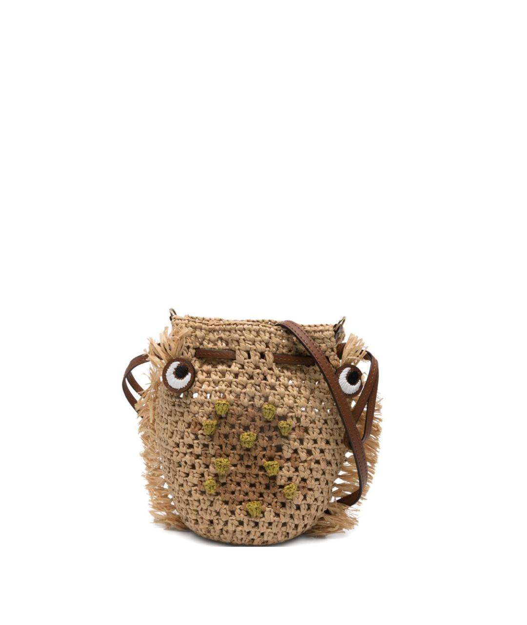 ANYA HINDMARCH Пелетеная сумка с короткими ручками, фото 1