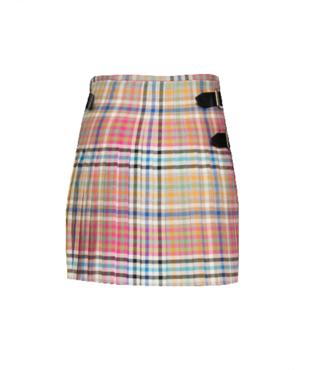 VIVIENNE WESTWOOD Мульти шерстяная юбка мини, фото 3