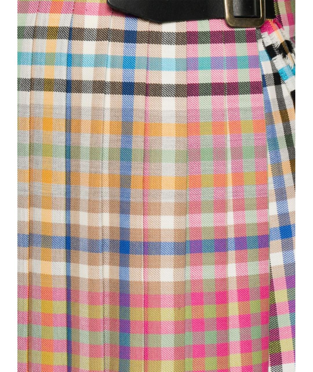 VIVIENNE WESTWOOD Мульти шерстяная юбка мини, фото 2