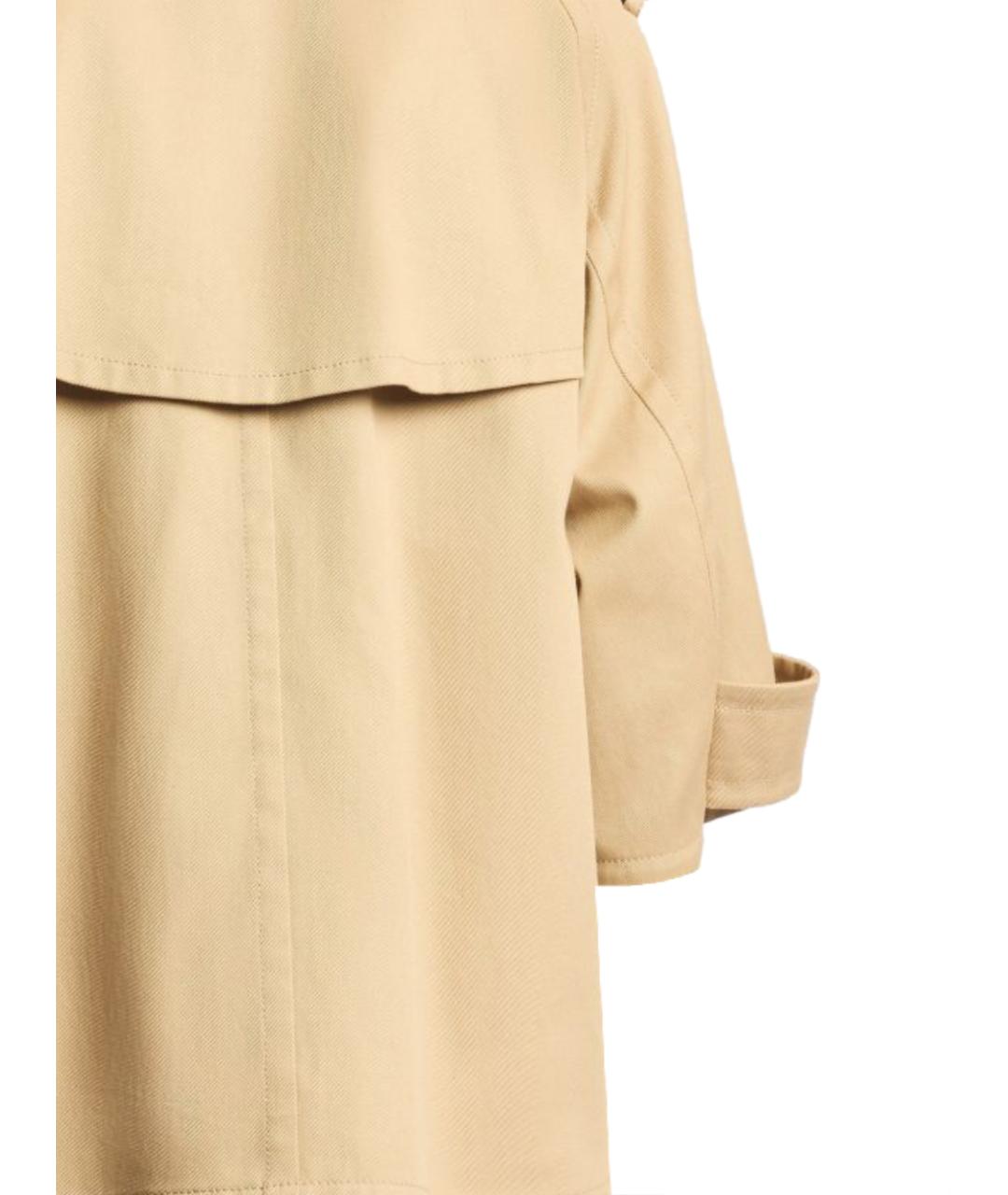 FAY Бежевый хлопковый тренч/плащ, фото 3