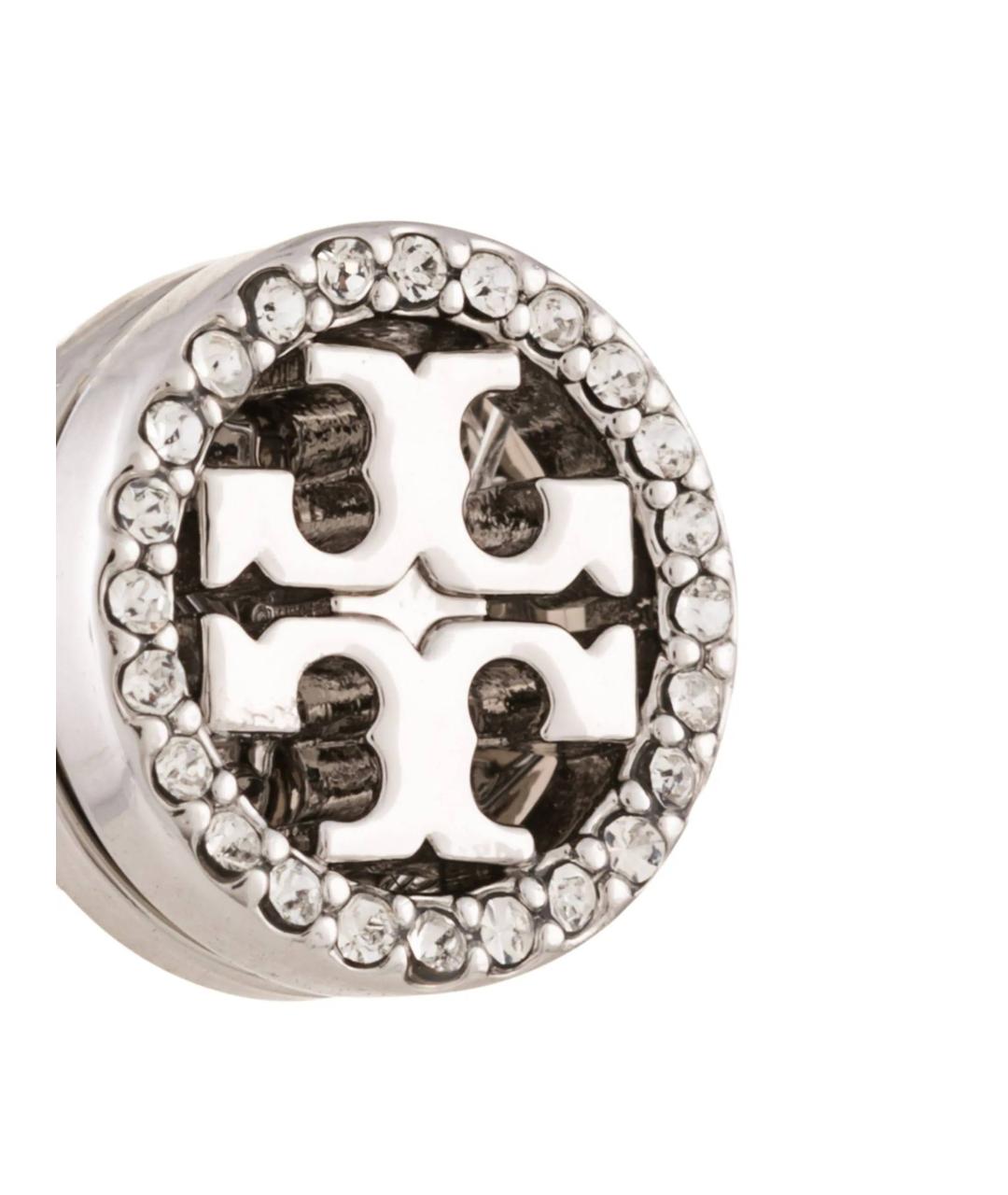 TORY BURCH Серебряные металлические серьги, фото 2