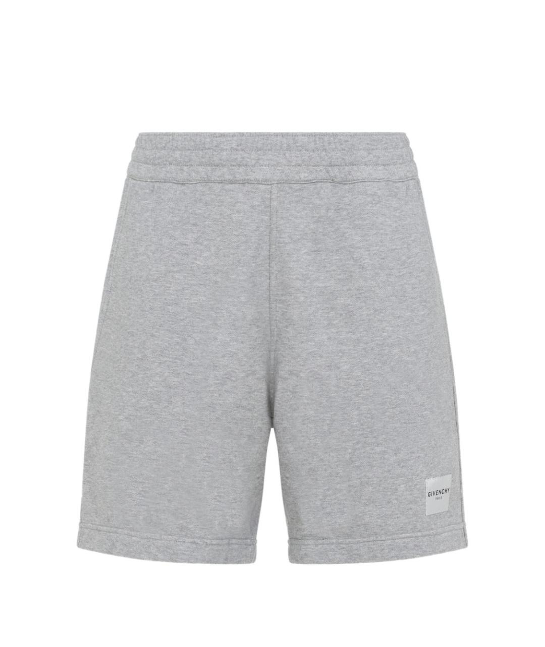 GIVENCHY Серые хлопковые шорты, фото 1