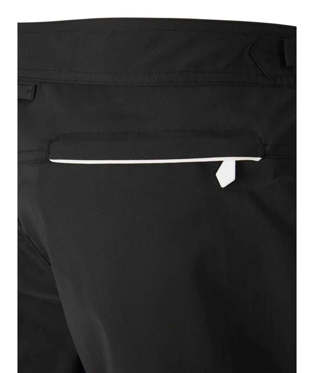 TOM FORD Черные полиэстеровые шорты, фото 5