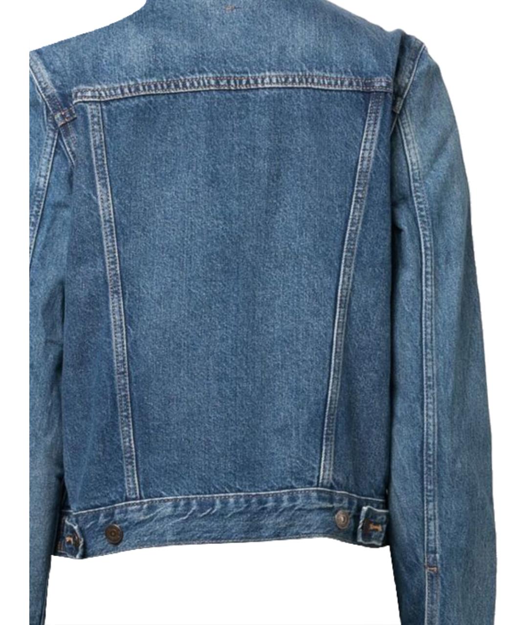 LEVI'S Синяя хлопковая куртка, фото 3