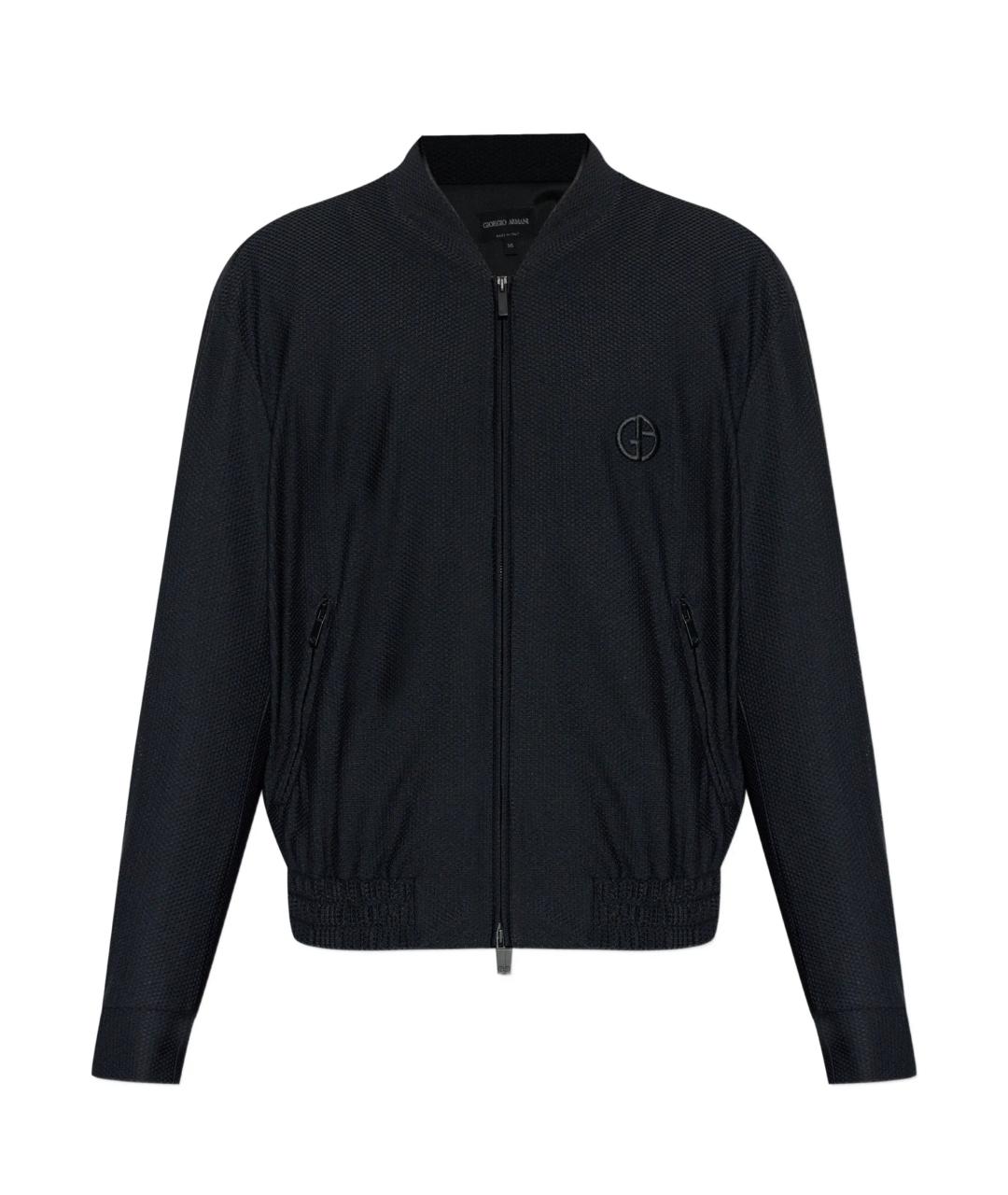 GIORGIO ARMANI Черная куртка, фото 1