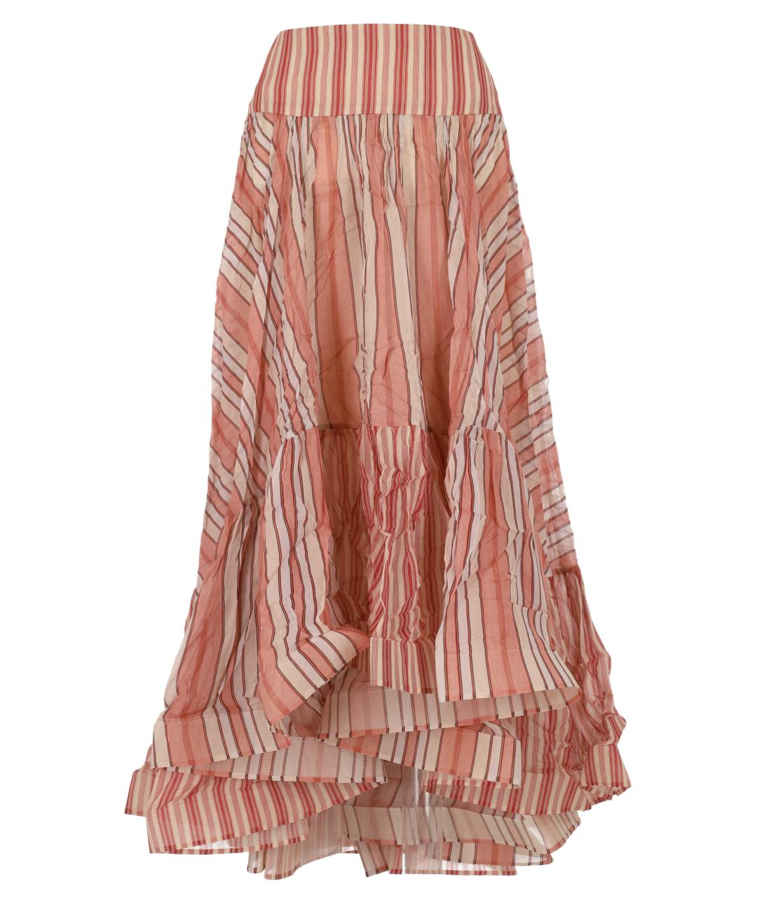 ZIMMERMANN Красная вискозная юбка макси, фото 1