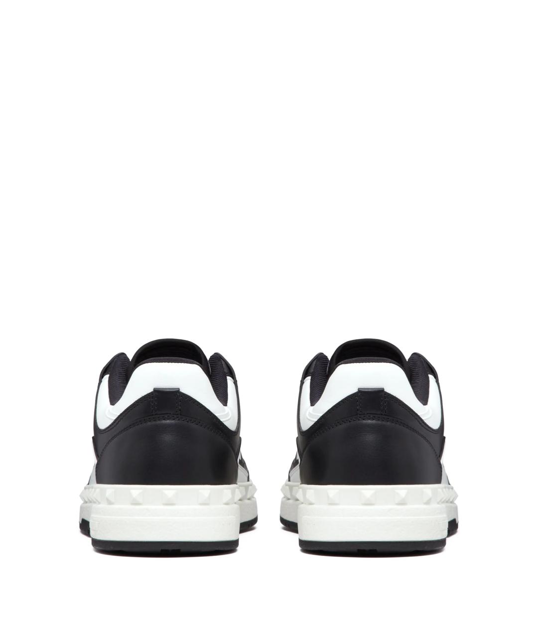 VALENTINO Мульти кожаные низкие кроссовки / кеды, фото 4