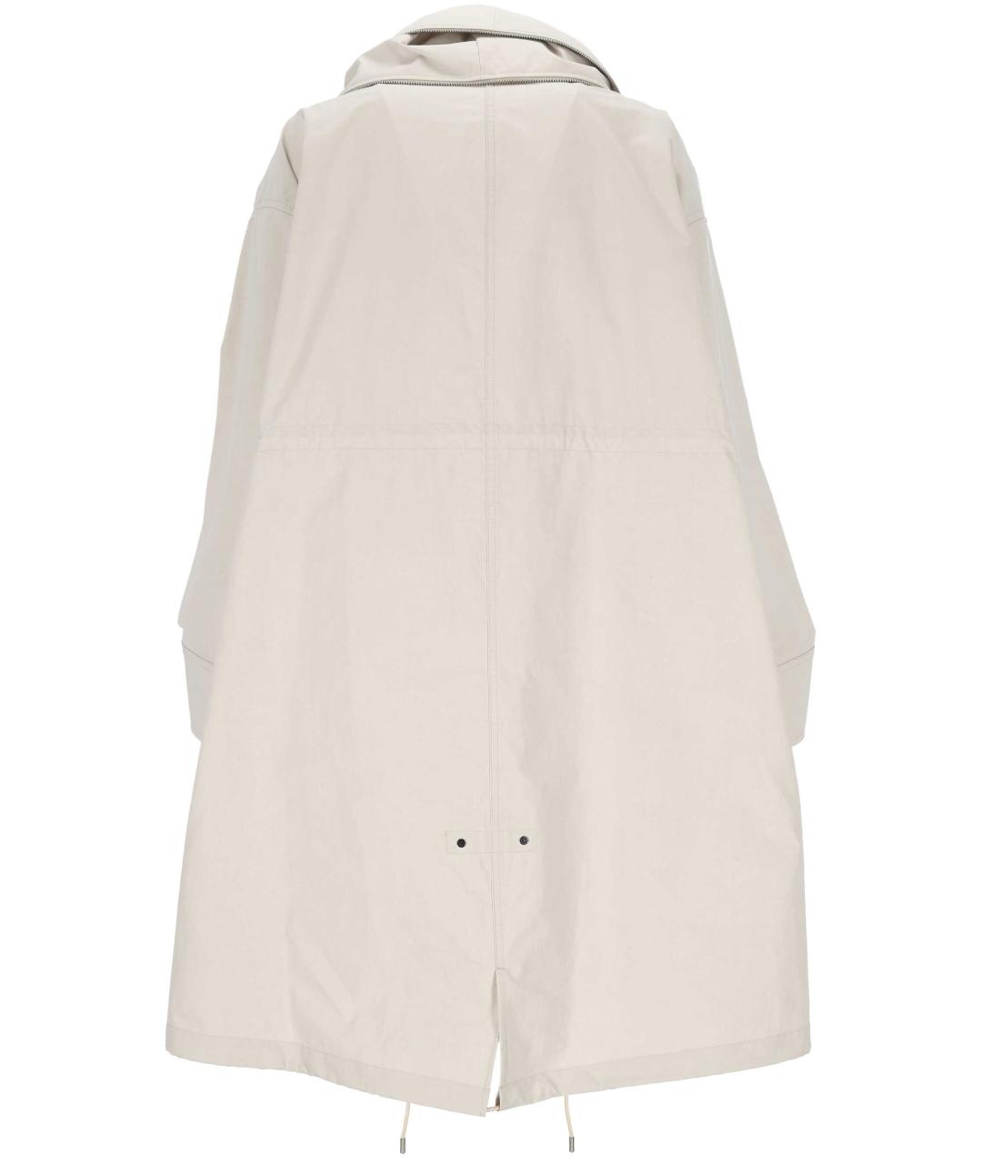 GIVENCHY Бежевый хлопковый тренч/плащ, фото 3