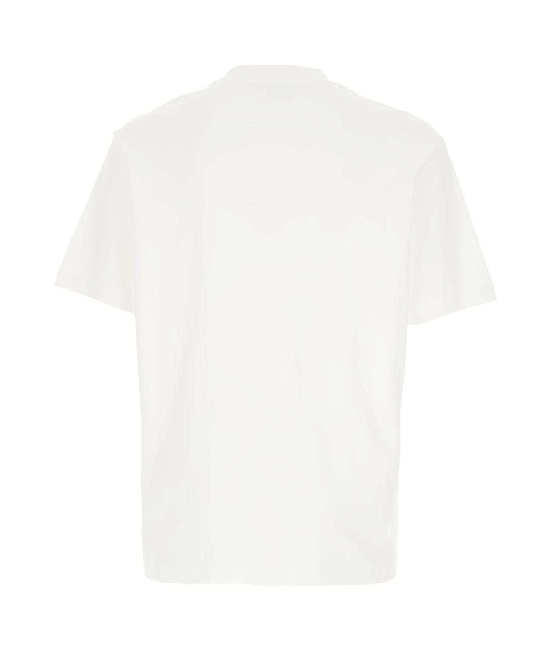 EMPORIO ARMANI Белая хлопковая футболка, фото 3