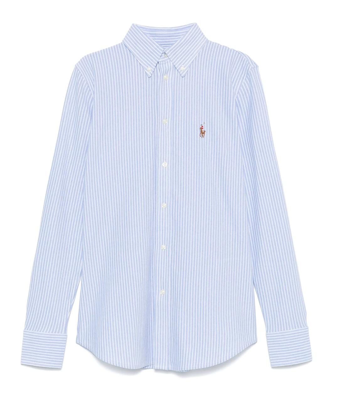 POLO RALPH LAUREN Голубая хлопковая рубашка, фото 1