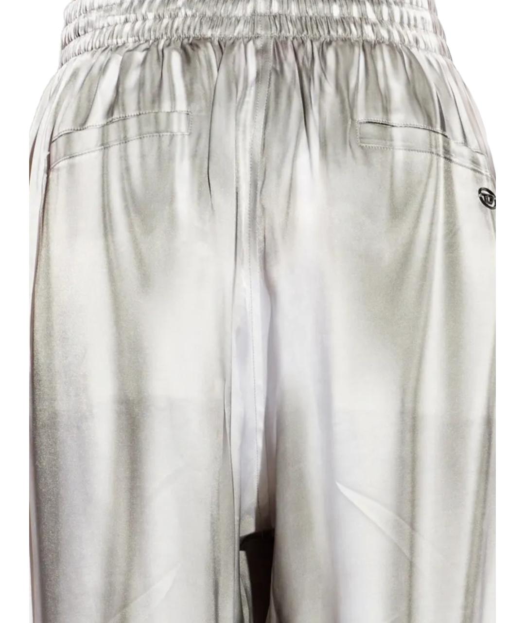 DIESEL Вискозные прямые брюки, фото 2