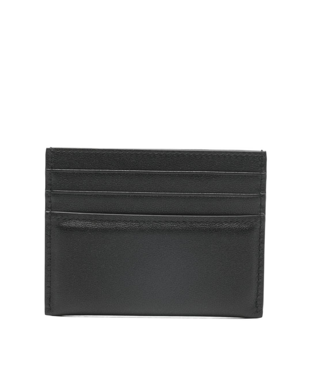 GIVENCHY Черный кожаный кардхолдер, фото 2