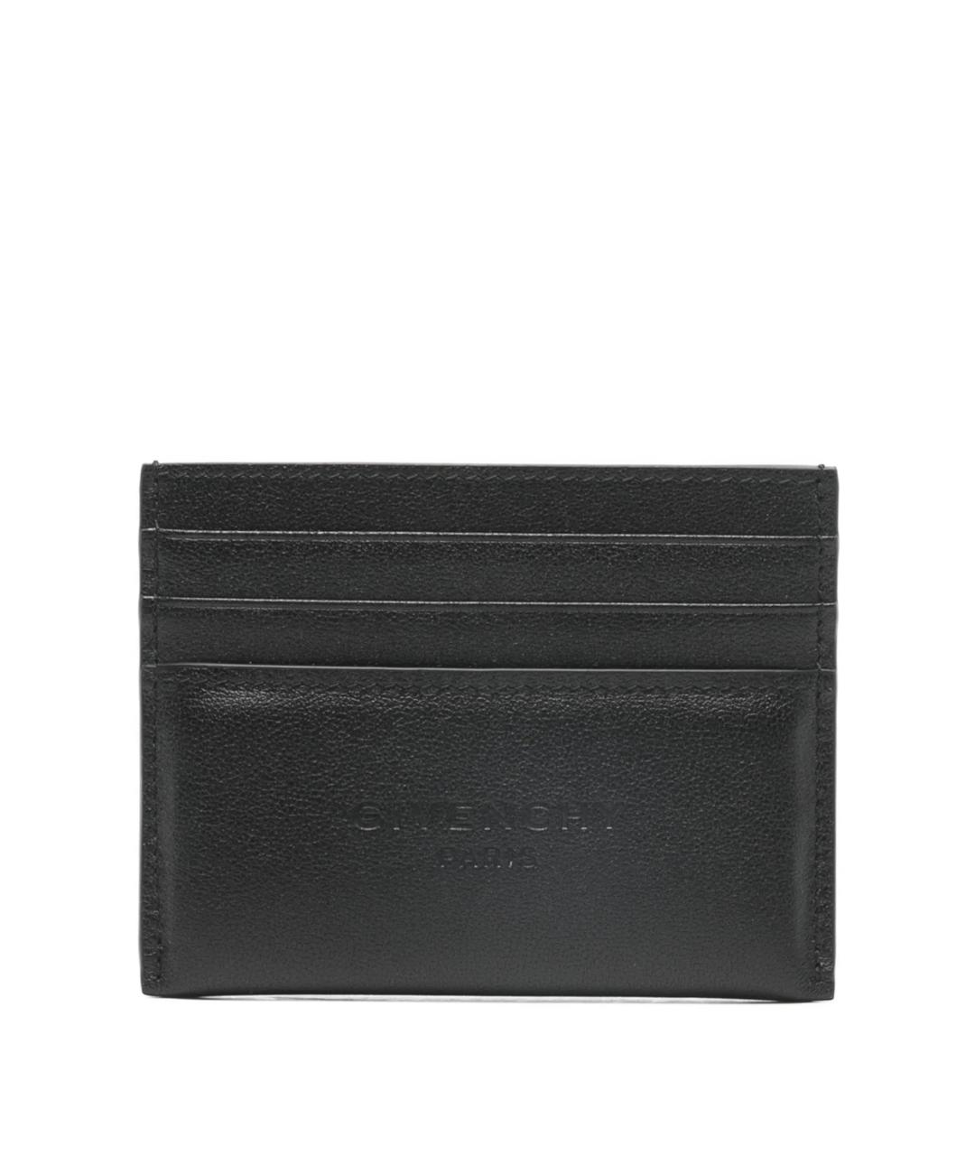 GIVENCHY Черный кожаный кардхолдер, фото 1