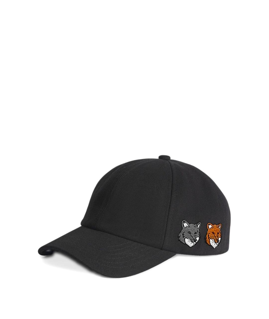 MAISON KITSUNE Серая хлопковая кепка, фото 1