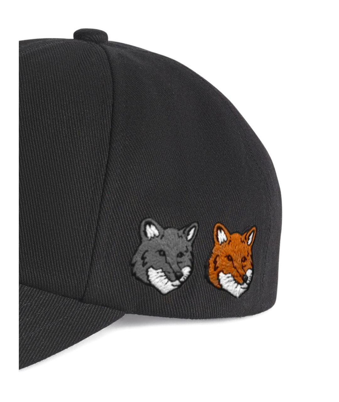 MAISON KITSUNE Серая хлопковая кепка, фото 4