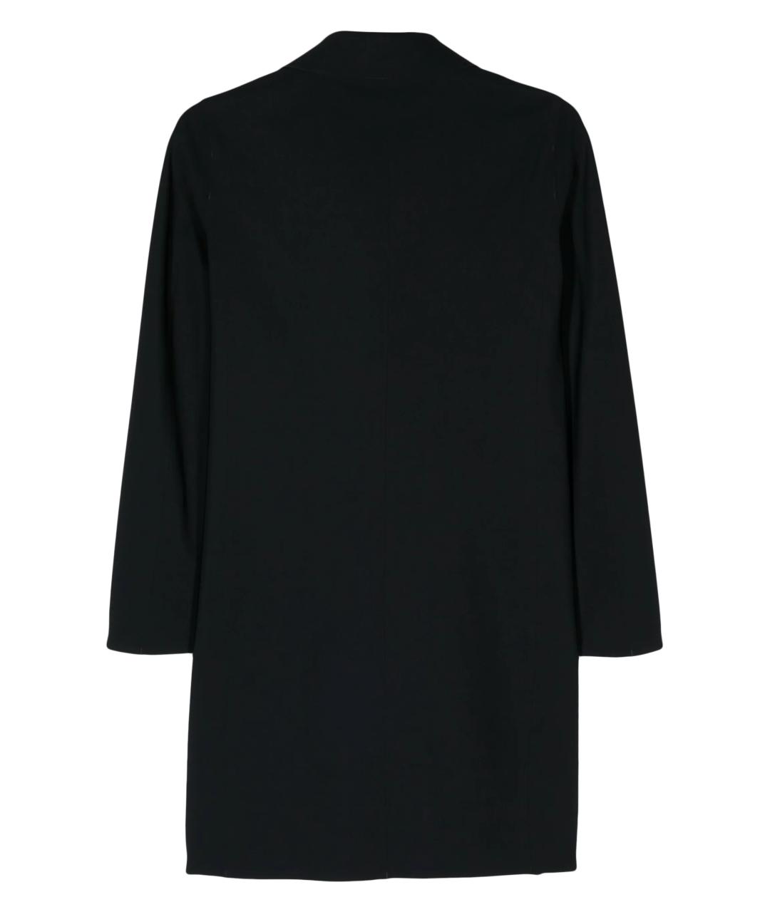 HERNO Черное полиамидовое пальто, фото 3