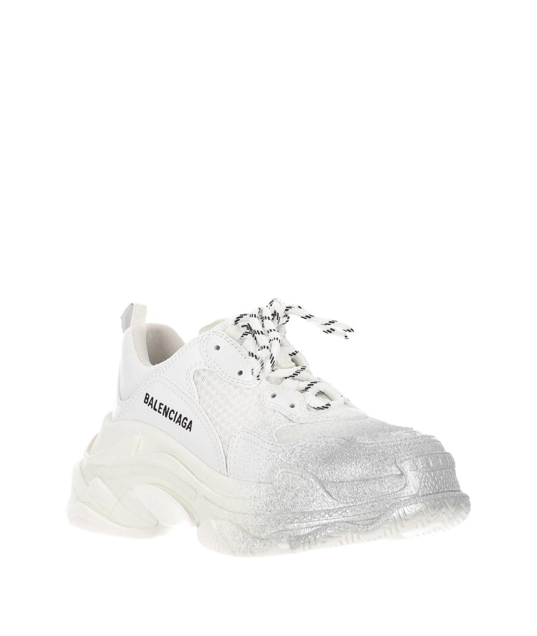 BALENCIAGA Белые кроссовки, фото 2