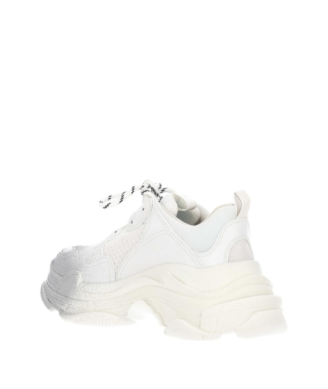 BALENCIAGA Белые кроссовки, фото 3