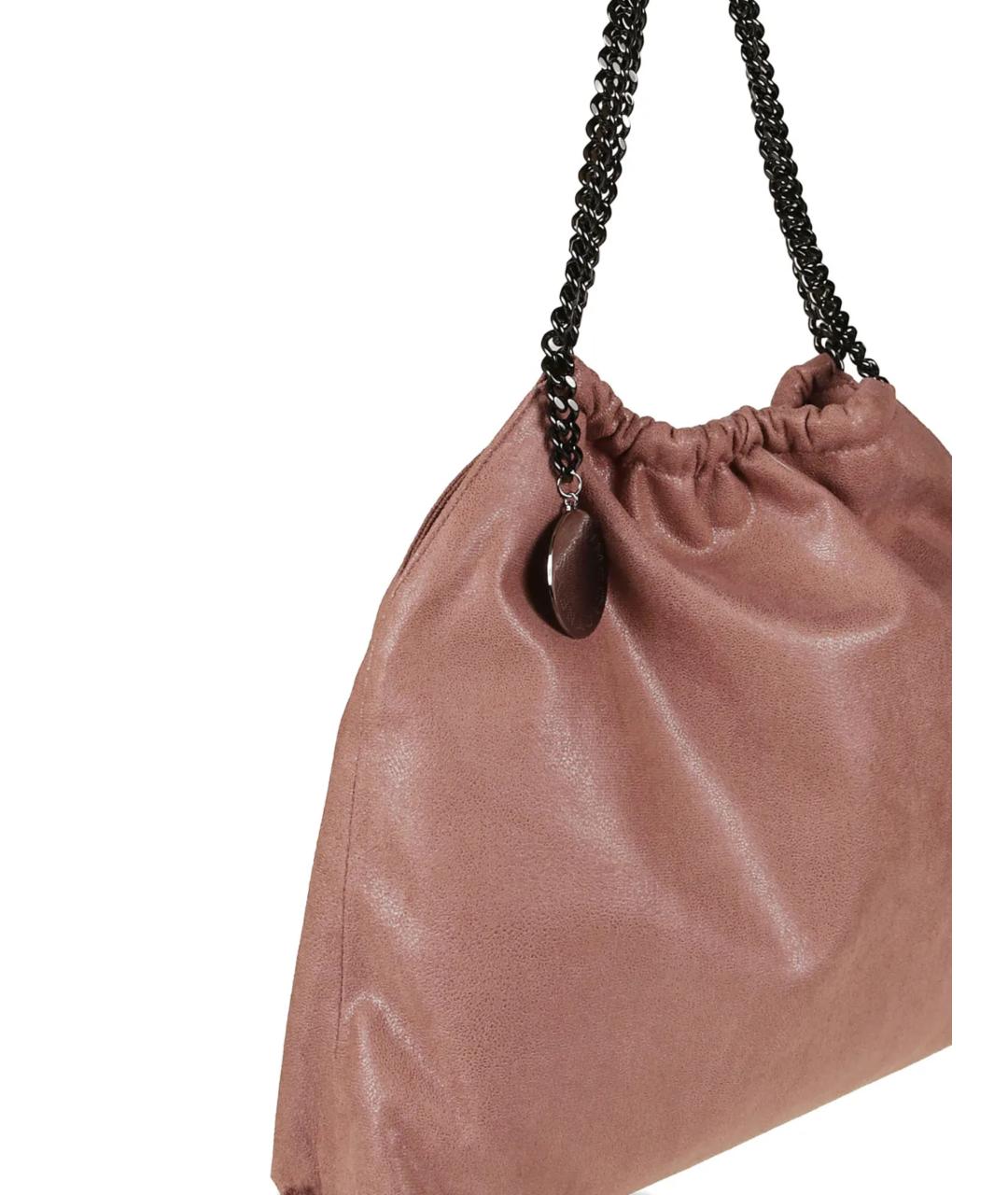 STELLA MCCARTNEY Розовая сумка тоут из искусственной кожи, фото 4