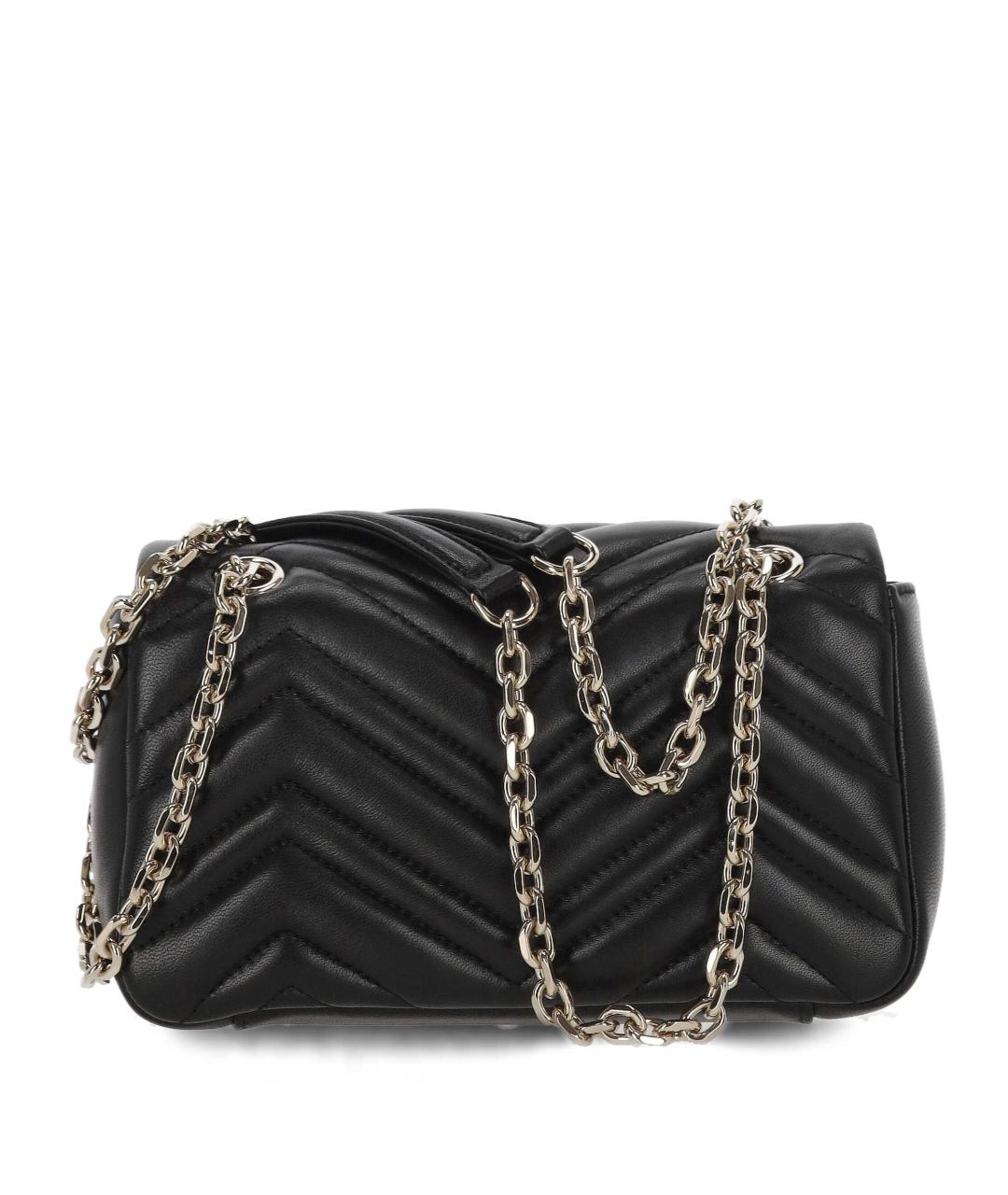 GUCCI Черная кожаная сумка через плечо, фото 3