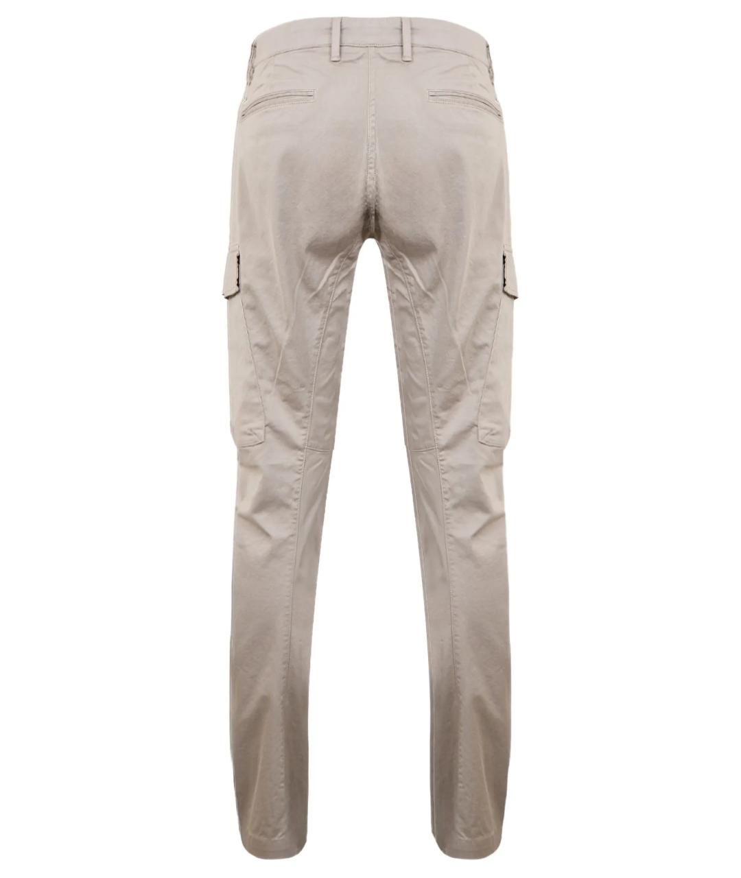 CP COMPANY Бежевые хлопковые повседневные брюки, фото 3