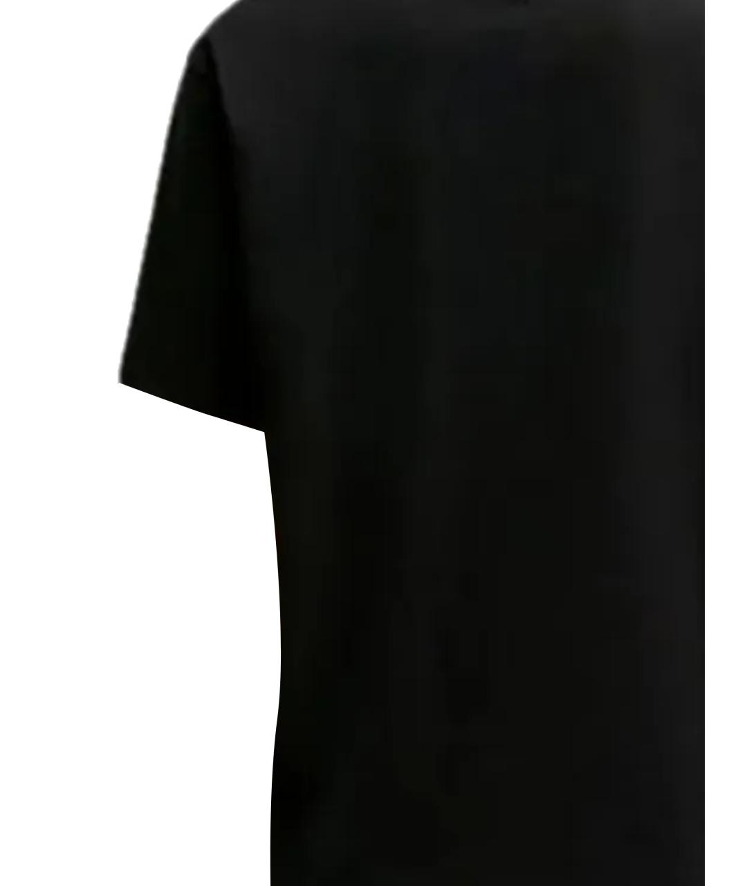 Ami Paris Черная хлопковая футболка, фото 3