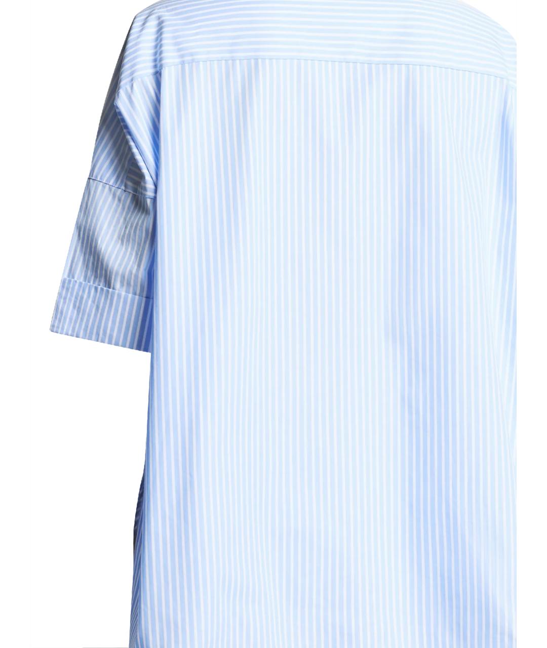 FAY Голубая хлопковая рубашка, фото 3