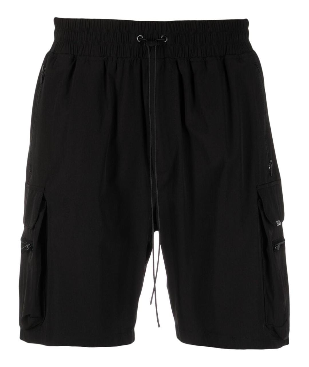 REPRESENT Черные полиамидовые шорты, фото 1